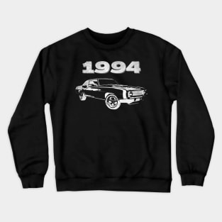 1994 Classic - Classical car vintage 1994 birthday gift car guy Crewneck Sweatshirt